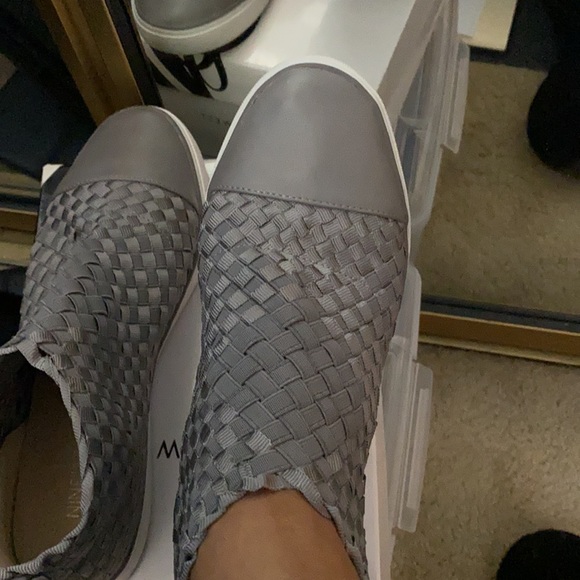 Grey Nine West Sneakers - Picture 4 of 4